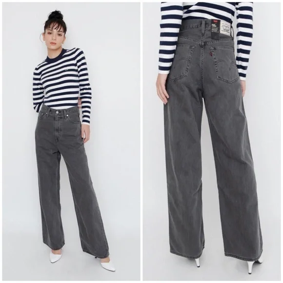 Levi’s Wellthread High Loose Jeans - Silver Bloom - Picture 16 of 16